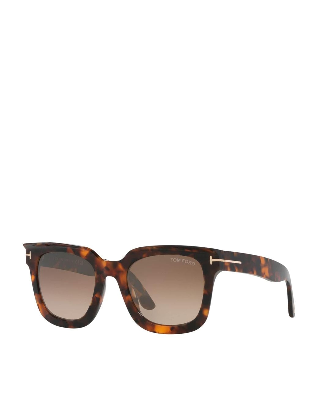 Tom Ford Brown Acetate Leigh-02 Sunglasses
