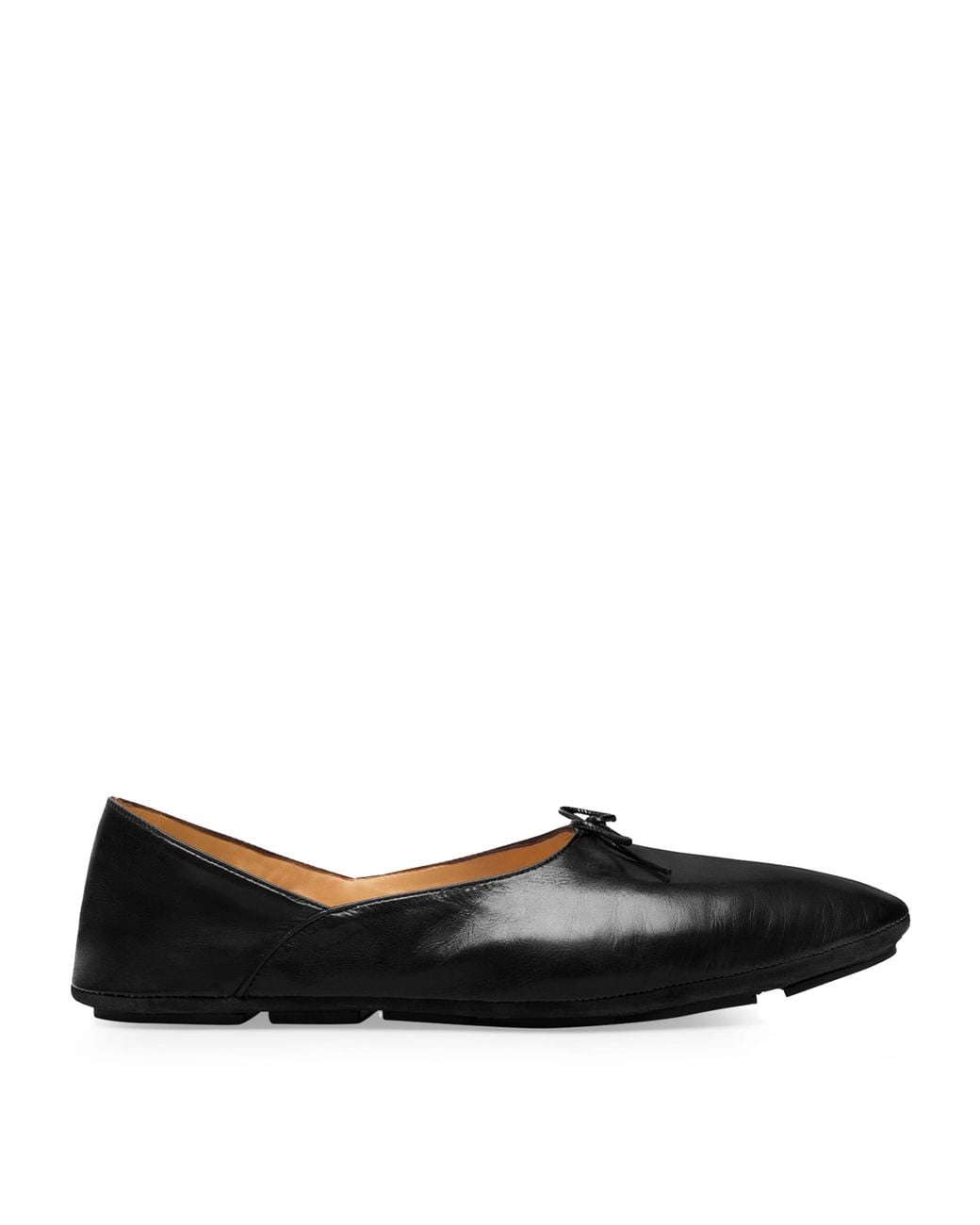 Tom Ford Black Leather Informal Slippers for men