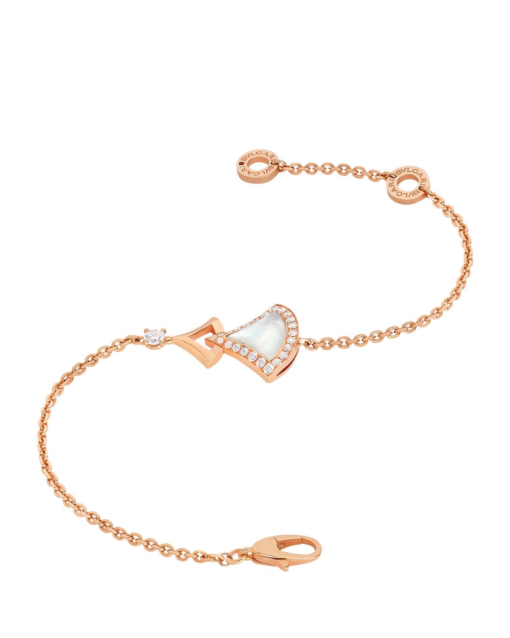BVLGARI Metallic Diamond And Mother-Of-Pearl Divas' Dream Bracelet