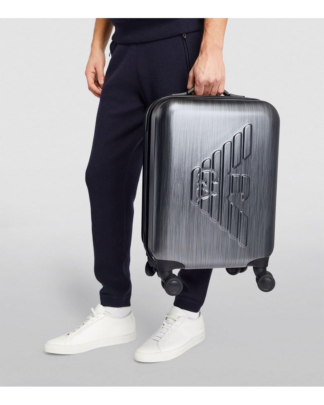 Emporio Armani Blue Logo Suitcase