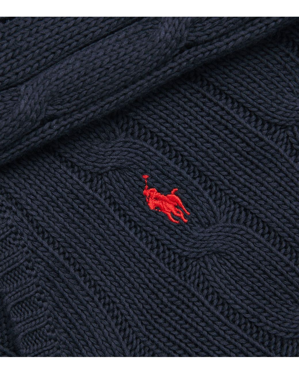 Polo Ralph Lauren Blue Cotton Kimberly Sweater