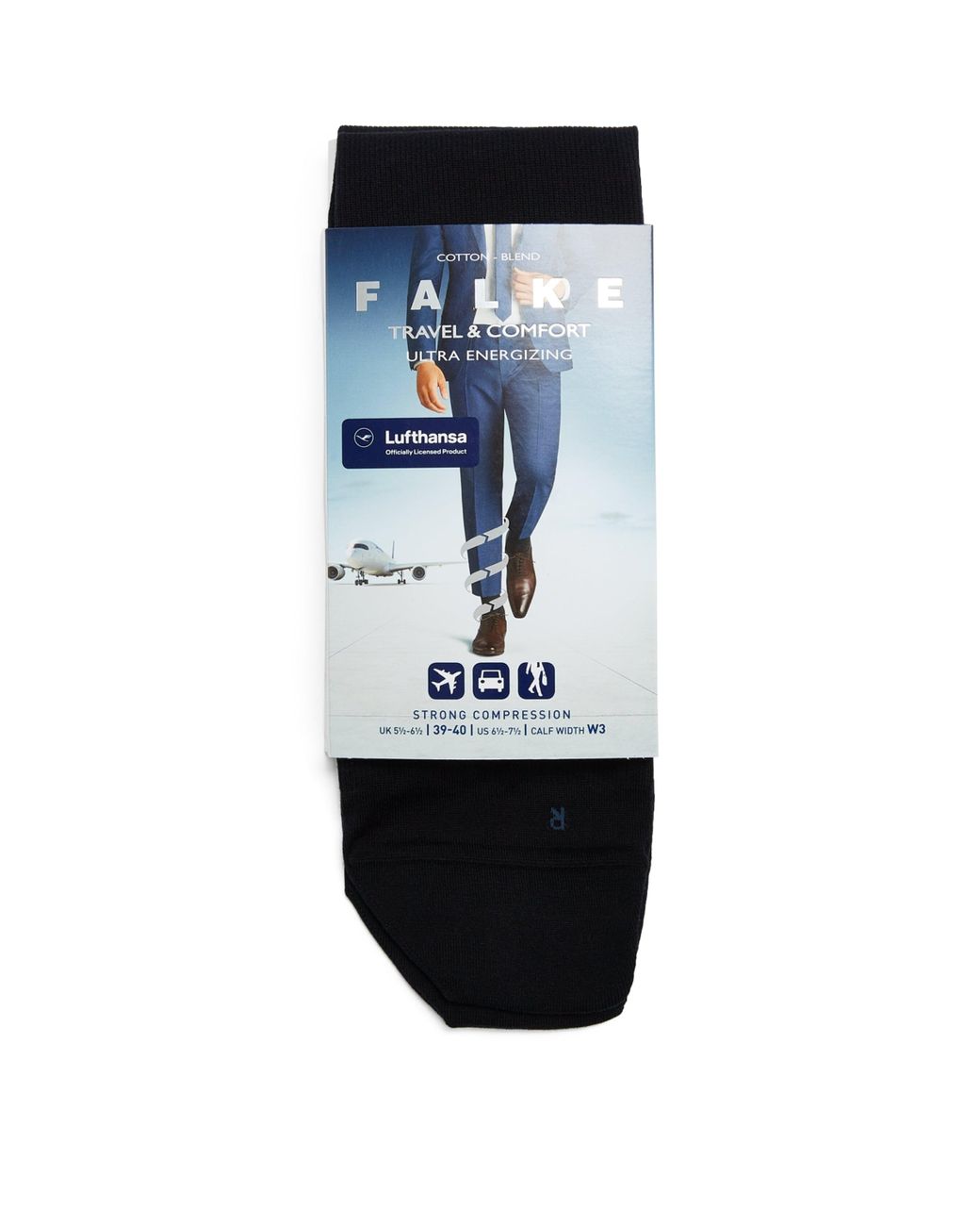 Falke Blue Ultra Energizing Knee-High Socks for men
