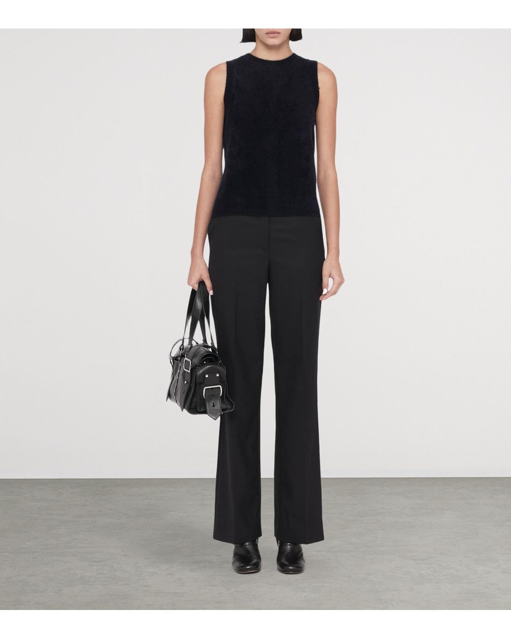 AllSaints Blue Cashmere Ada Tank Top