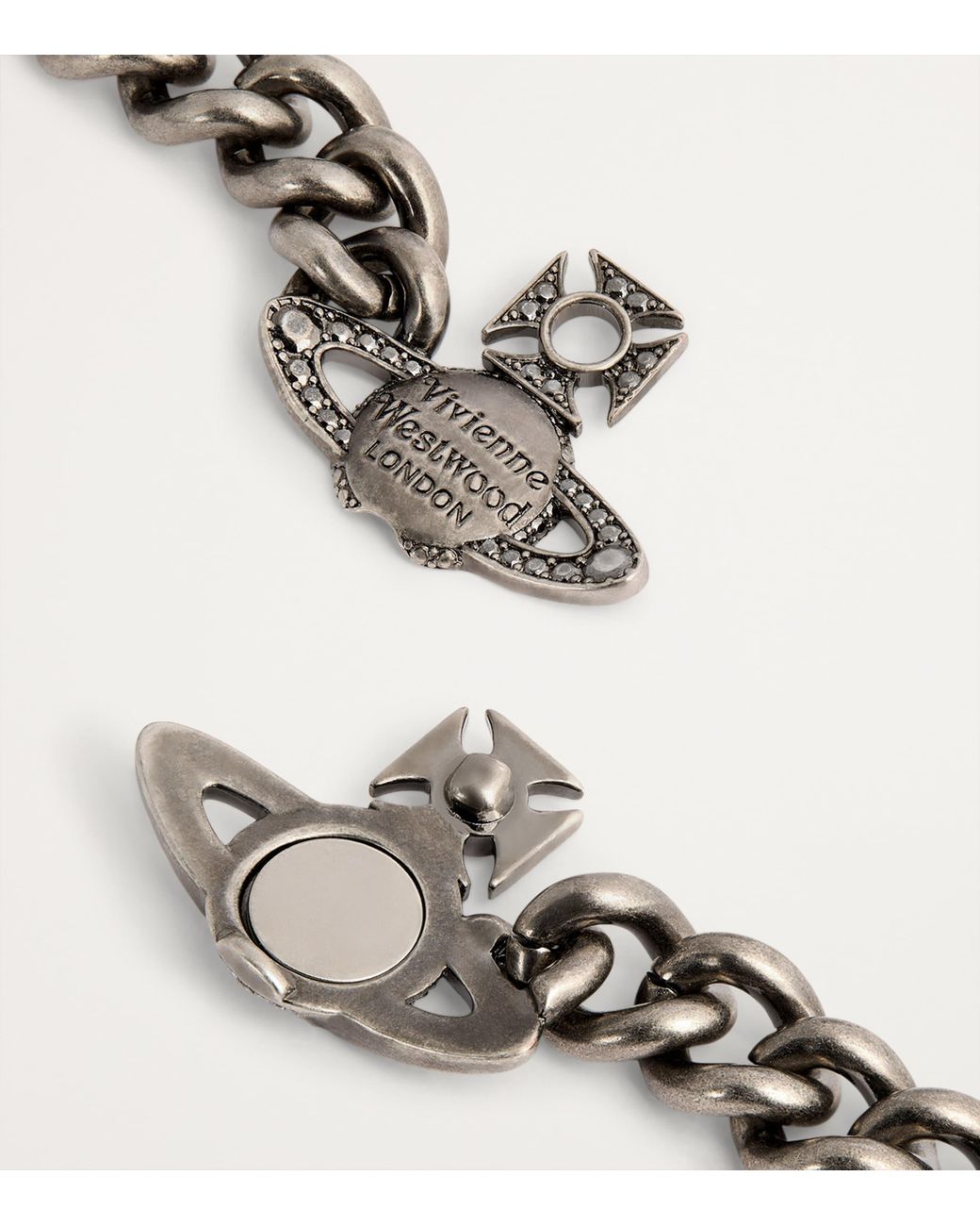 Vivienne Westwood Metallic Graziella Choker Necklace for men