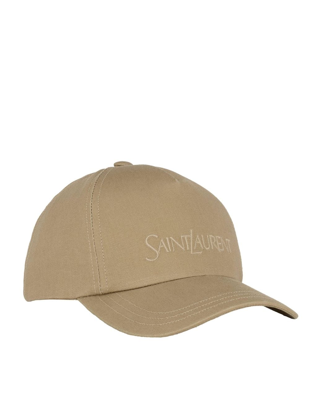 Saint Laurent Natural Cotton-Linen Baseball Cap for men