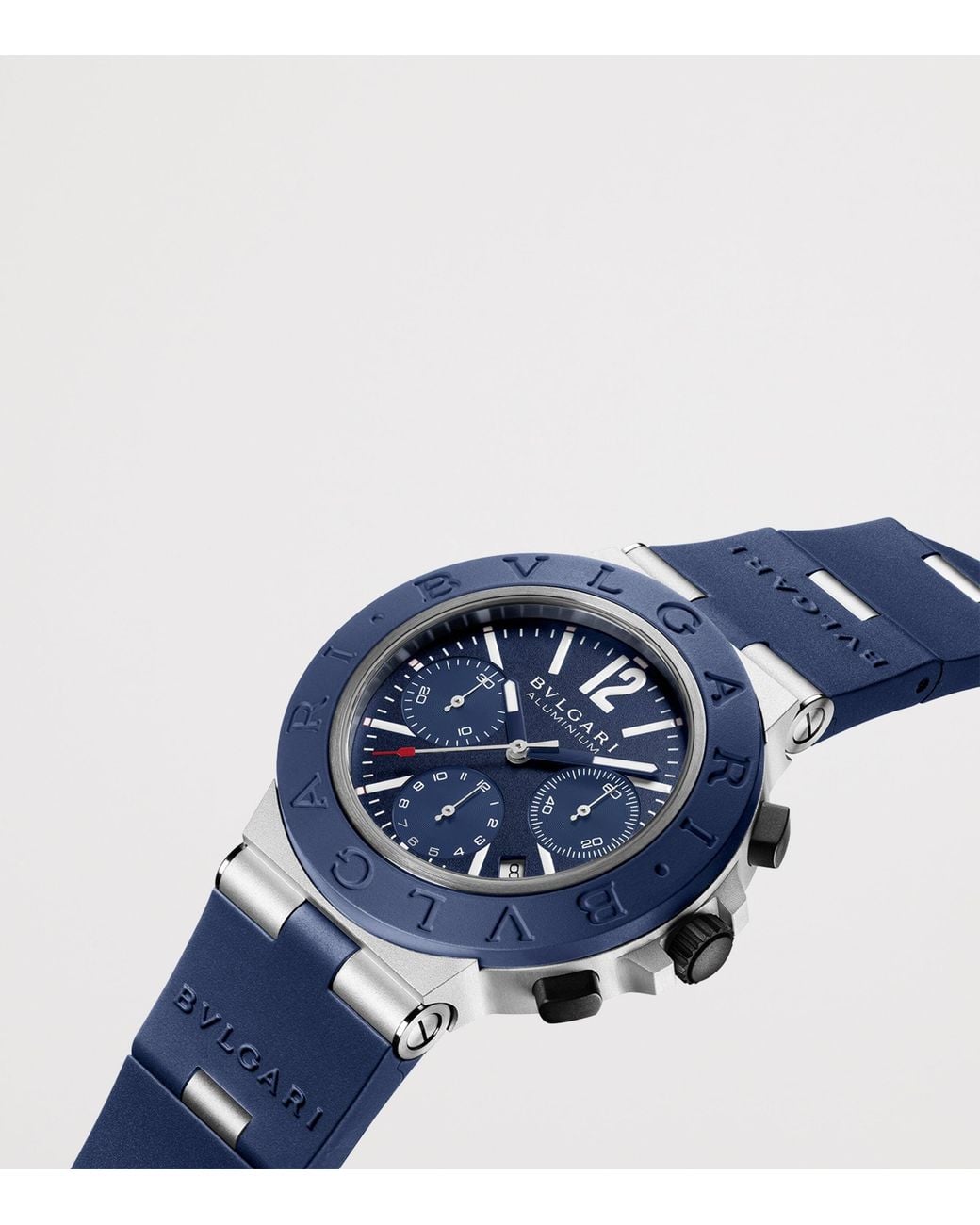 BVLGARI Blue Aluminium Watch for men