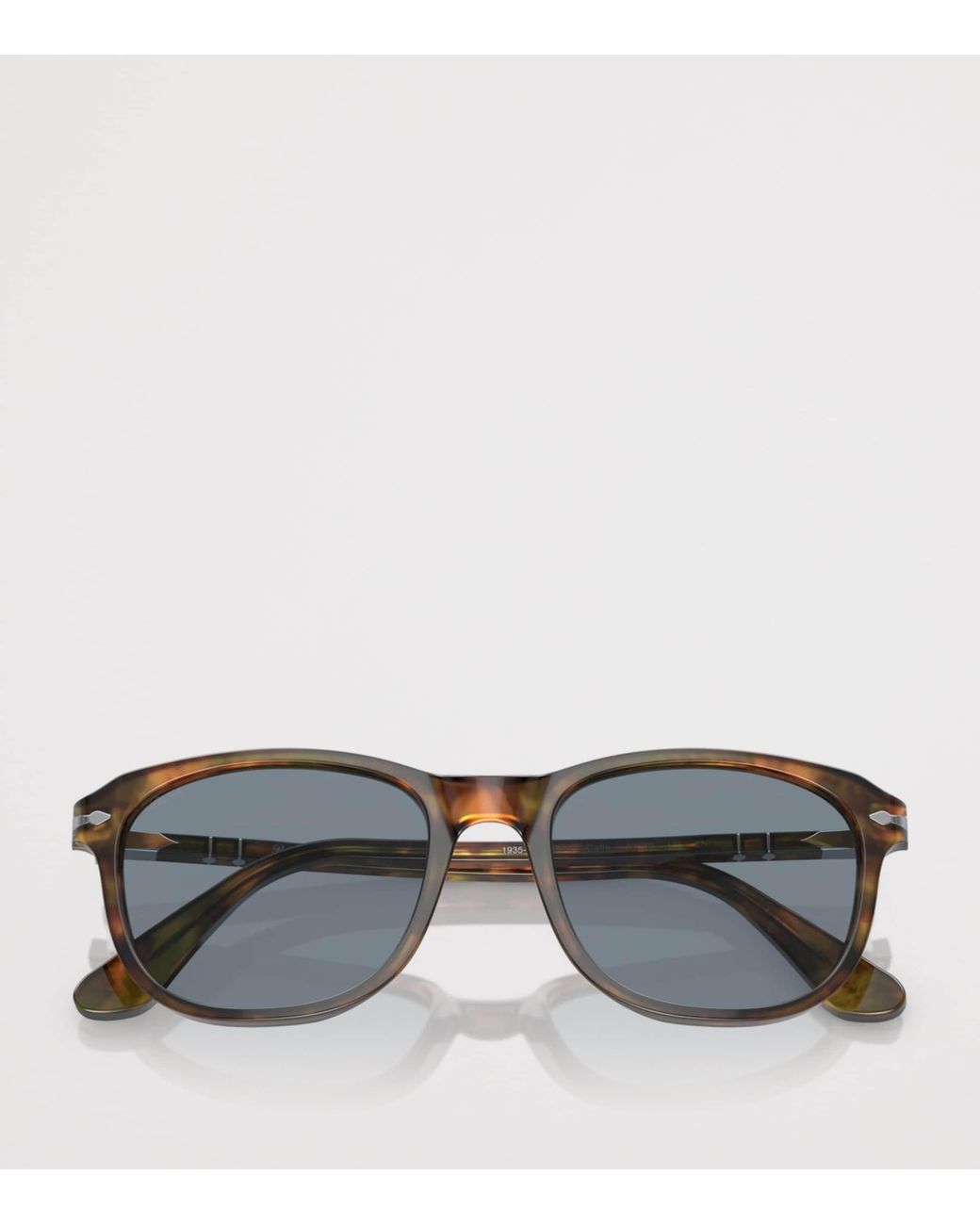 Persol Gray Acetate Pillow Sunglasses