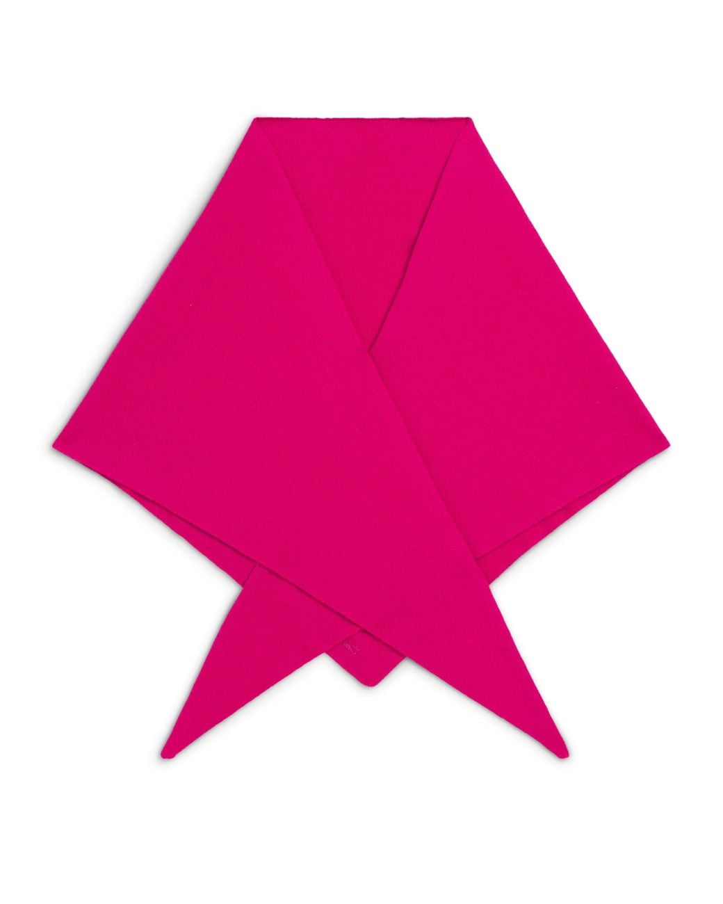 TBCo Pink Large Cashmere Triangle Scarf