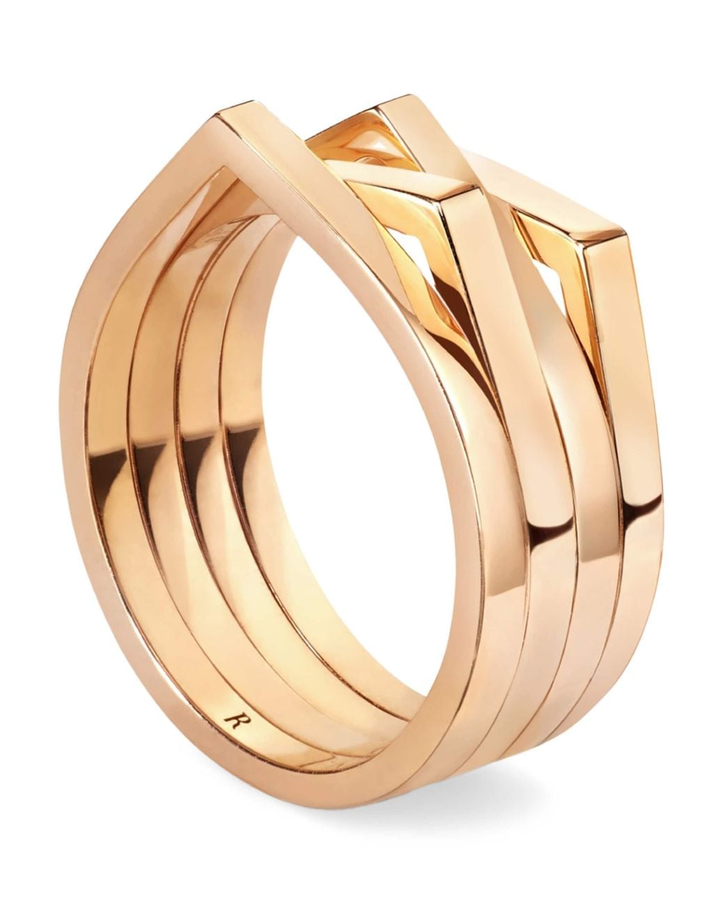 Repossi Natural Antifer 4-Band Ring
