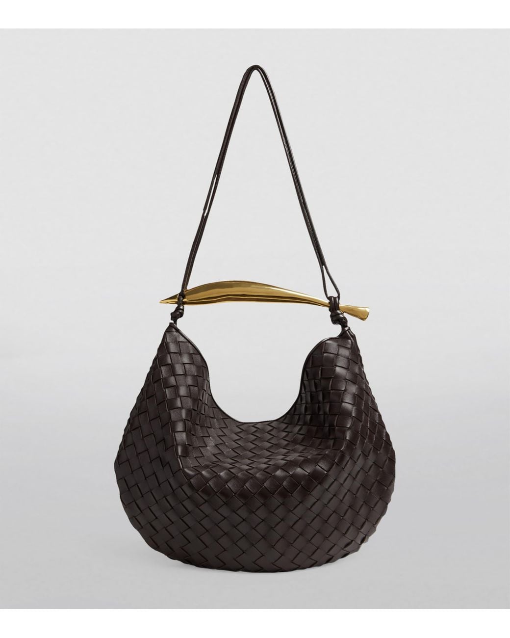 Bottega Veneta Black Medium Leather Sardine Shoulder Bag