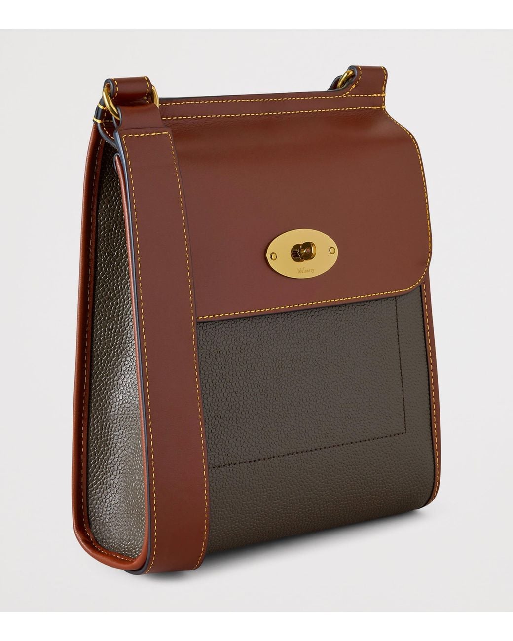 Mulberry Brown Small Antony Cross-Body Bag for men