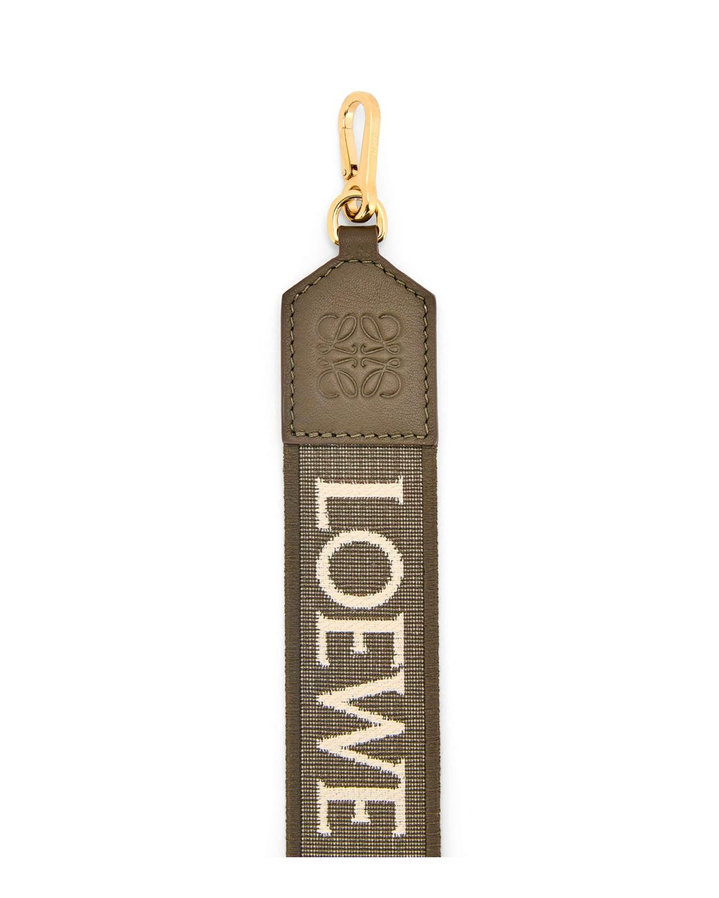 Loewe Metallic Jacquard Anagram Strap