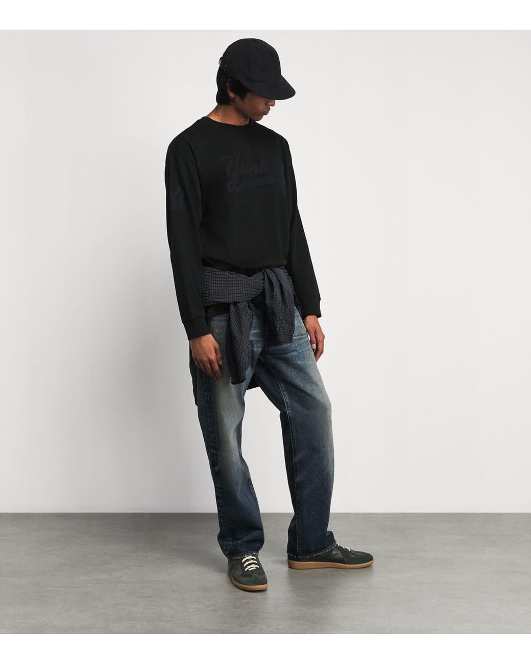 Polo Ralph Lauren Black X Yankees Logo Sweatshirt for men
