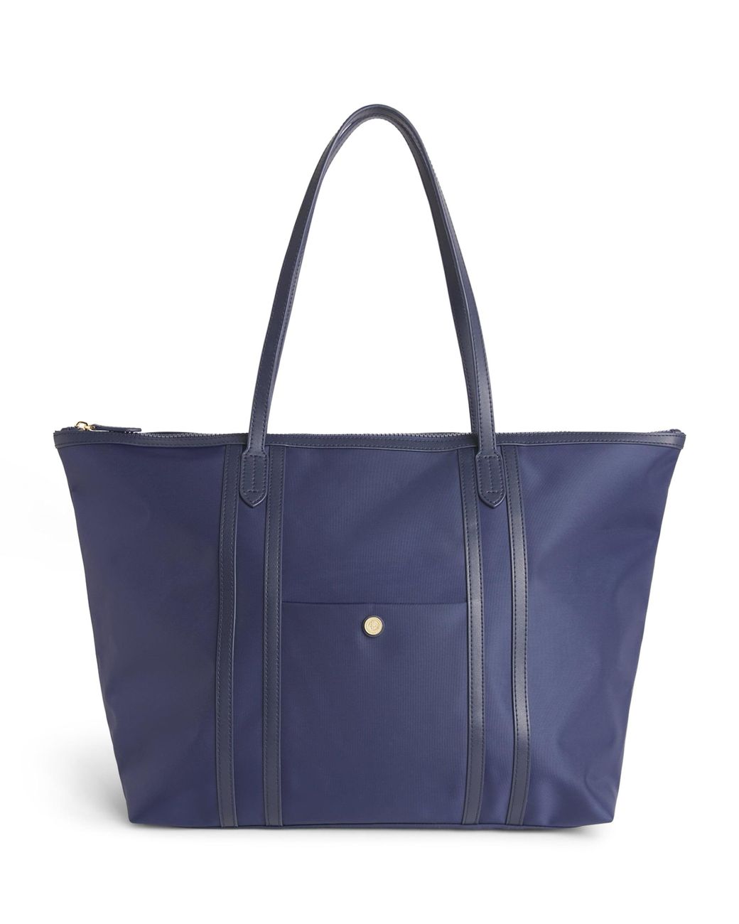 Harrods Blue Nylon Jetsetter Tote Bag