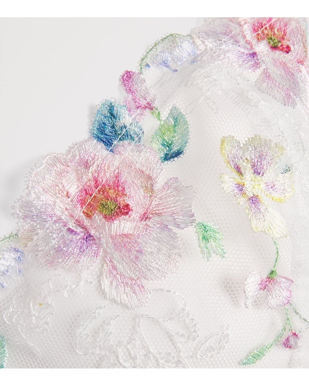 Fantasie Gray Floral Lillia Balconette Bra