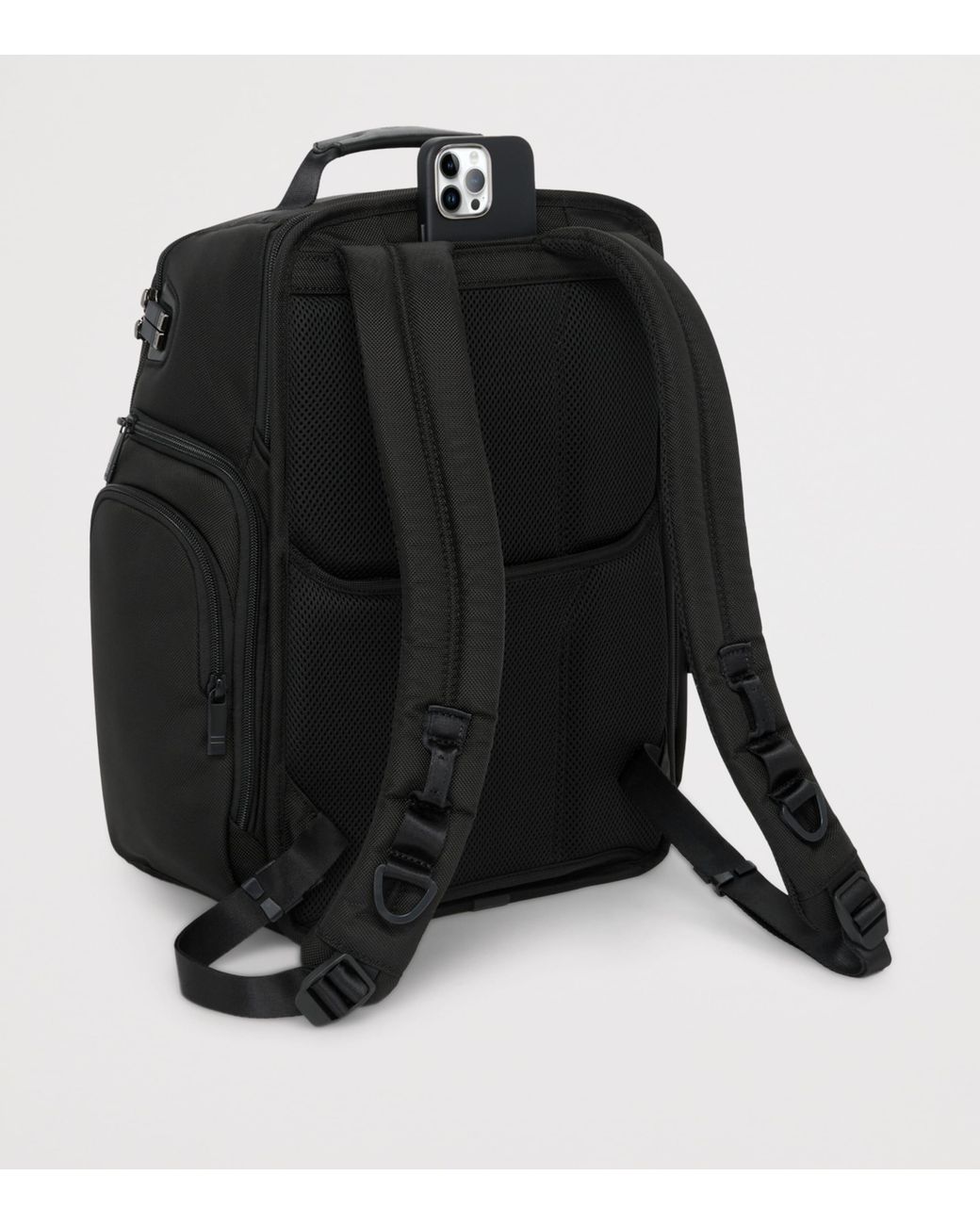 Tumi Black Alpha 4 Brief Pack Backpack