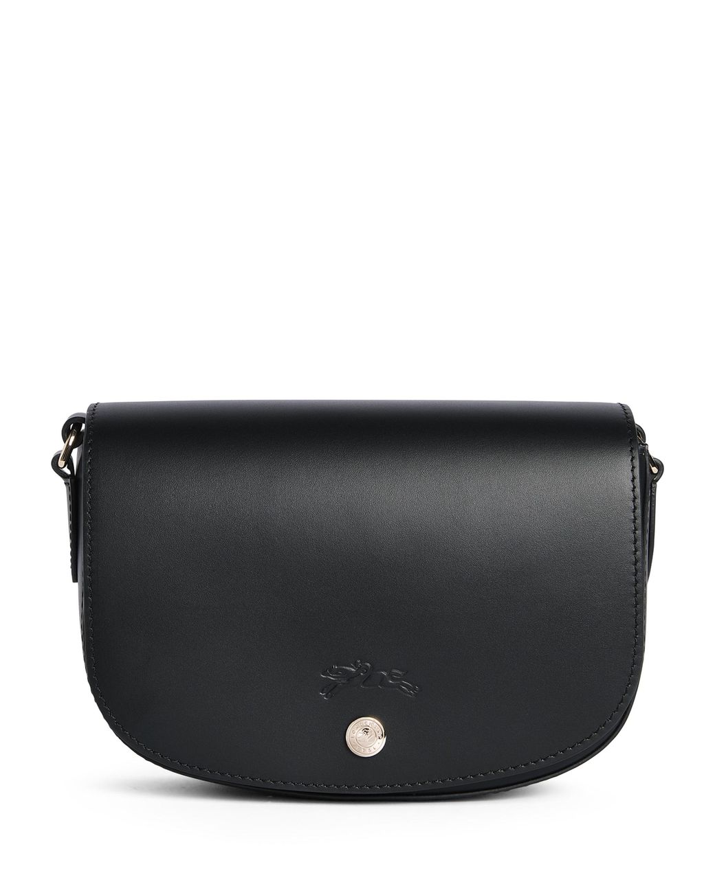 Longchamp Black Small Leather Épure Cross-Body Bag