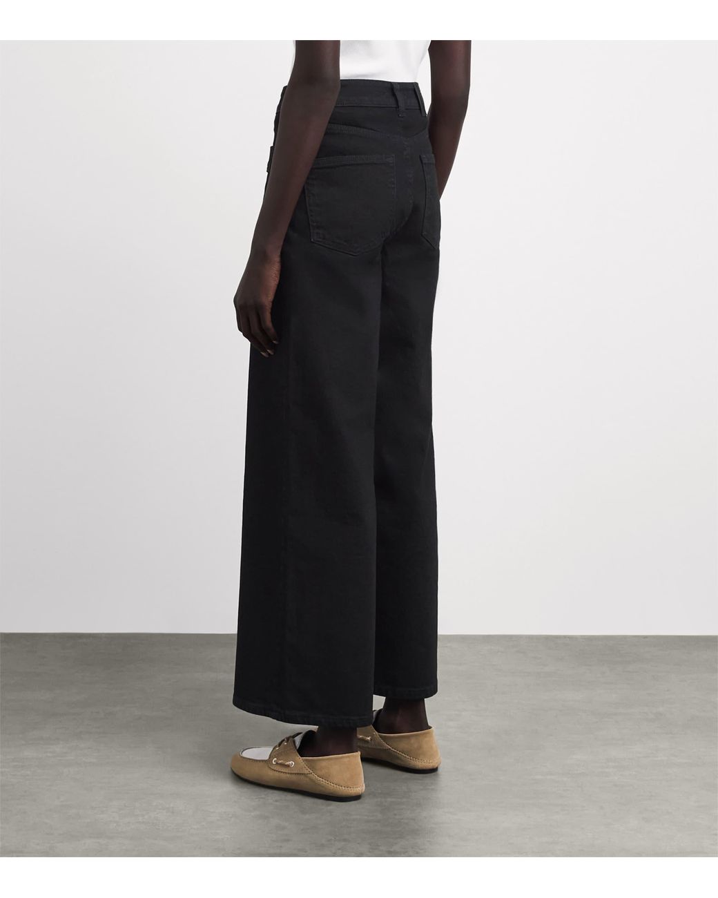 Maje Black Straight Jeans