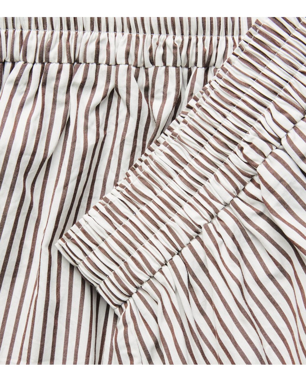 Suzie Kondi Multicolor Cotton Stripe Shkip Shorts