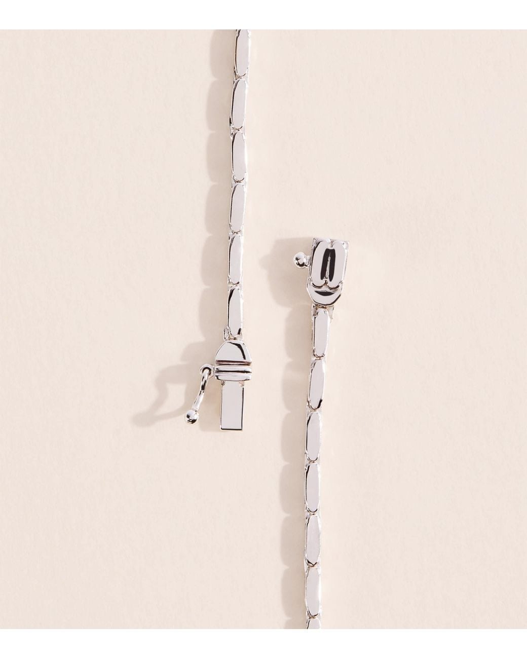 Suzanne Kalan Natural And Sapphire Bold Linear Tennis Necklace