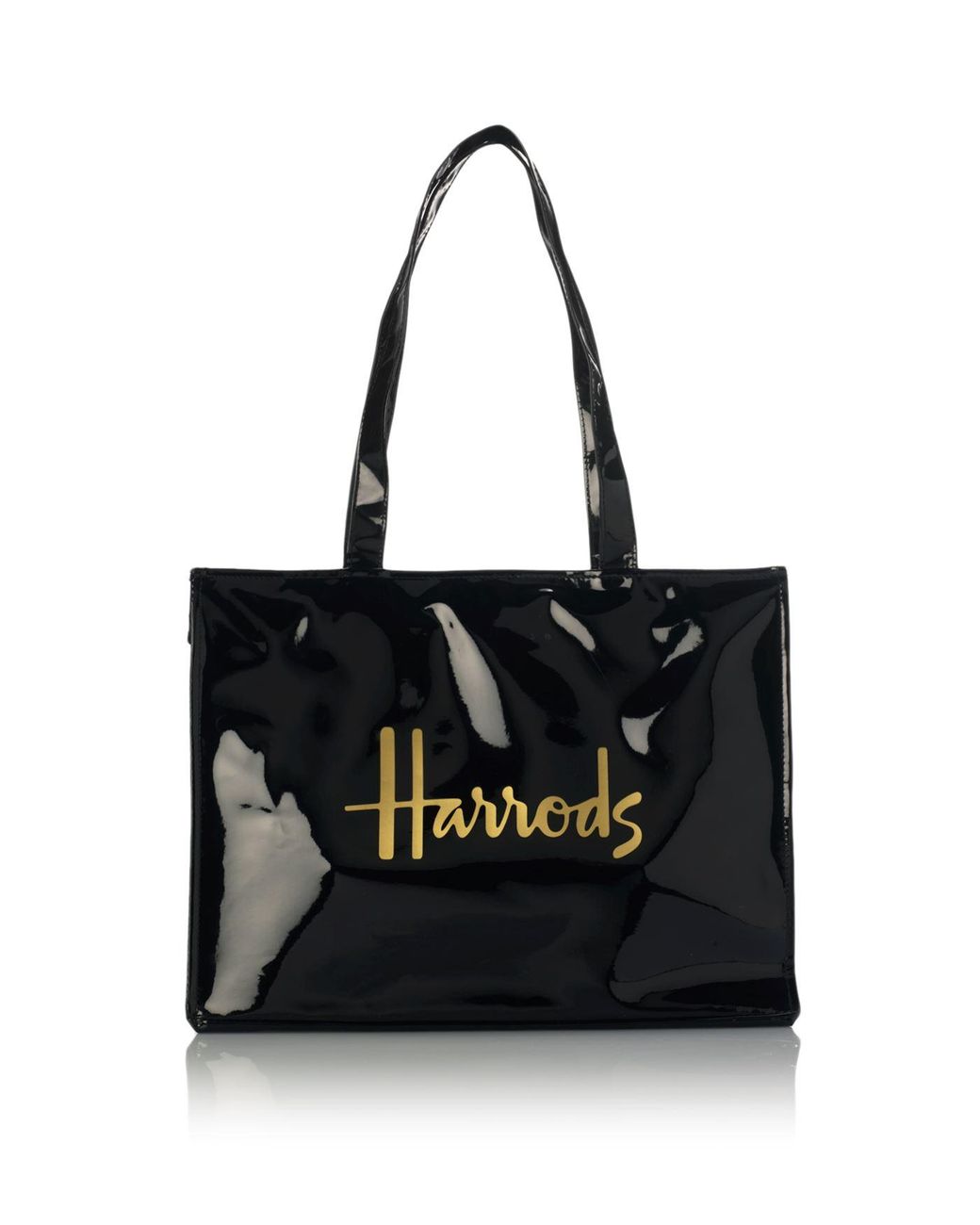 Harrods Signature Logo Tote Bag in Black - Save 9% - Lyst