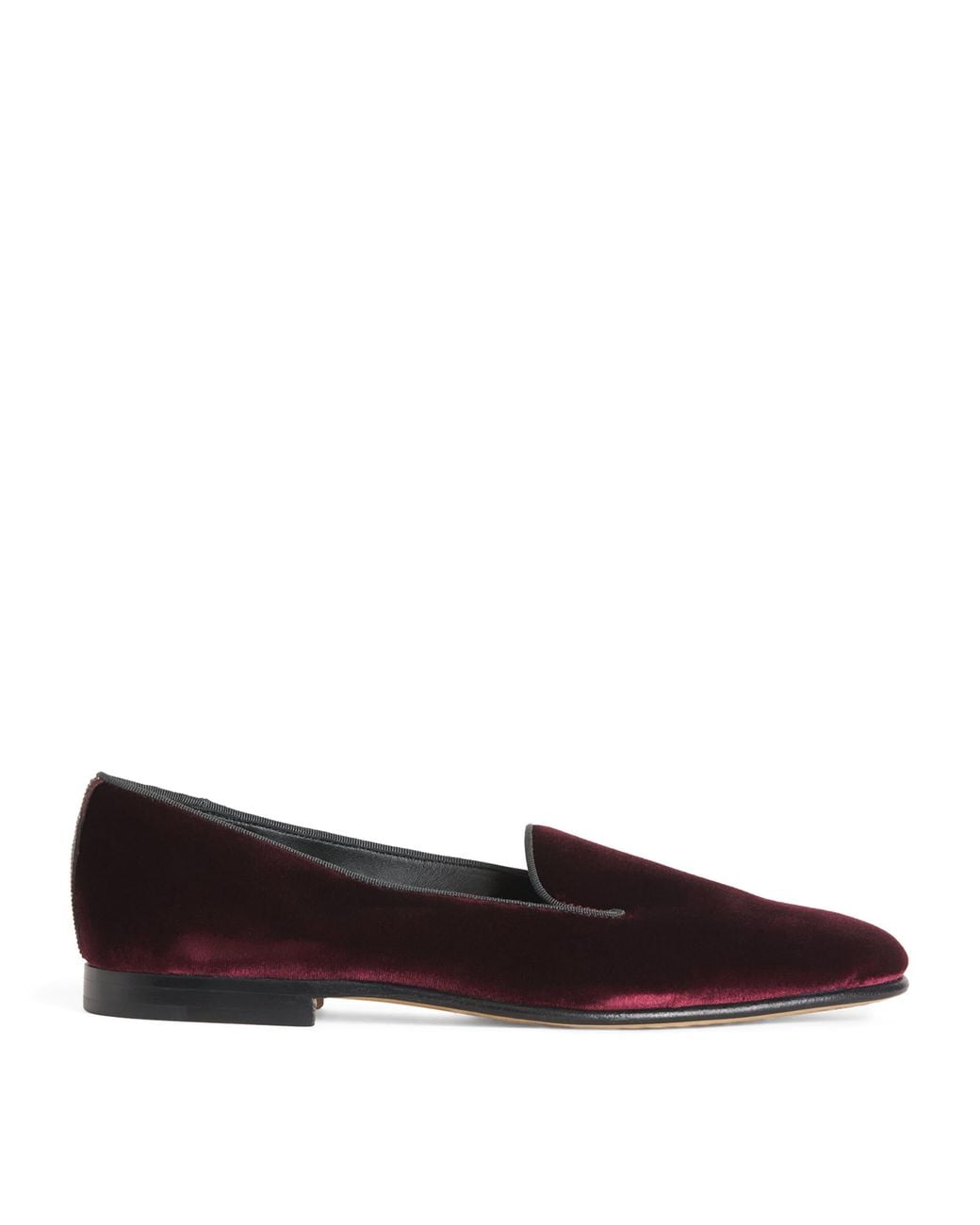 Eleventy Brown Velvet Loafers