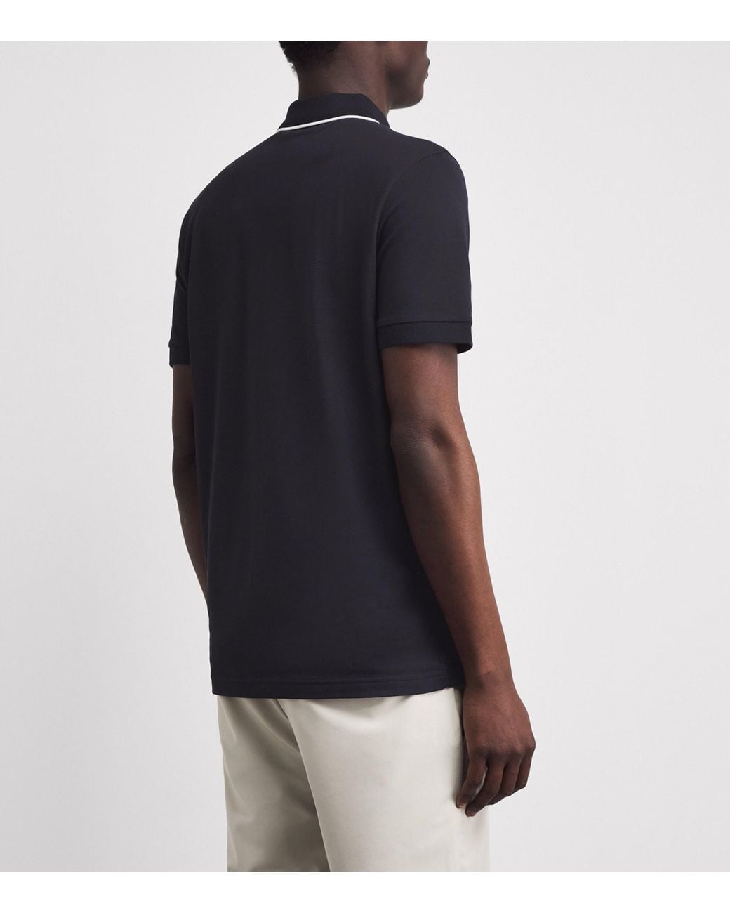 Boss Black Stretch-Cotton Philix Polo Shirt for men