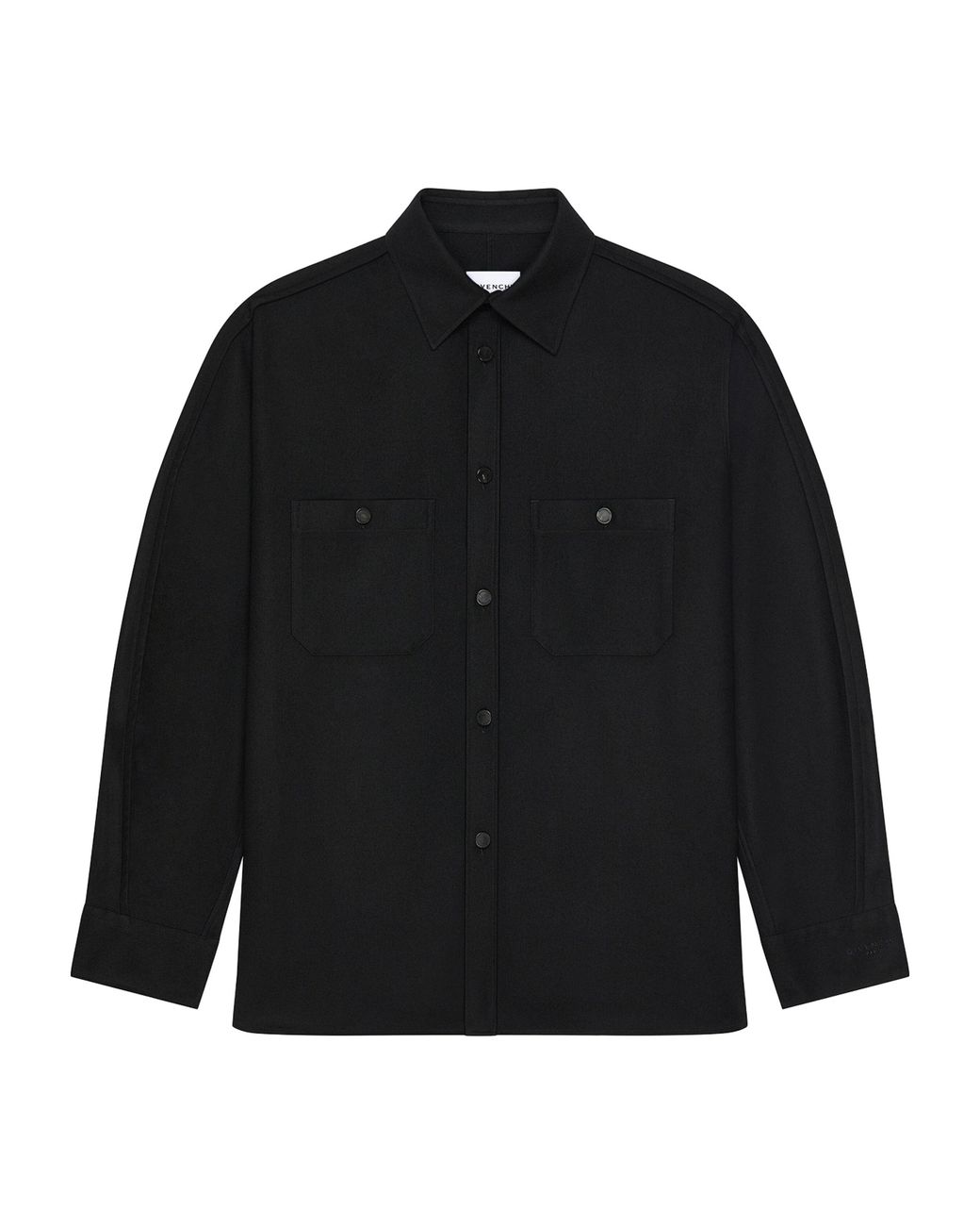 Givenchy Black Wool Shirt for men