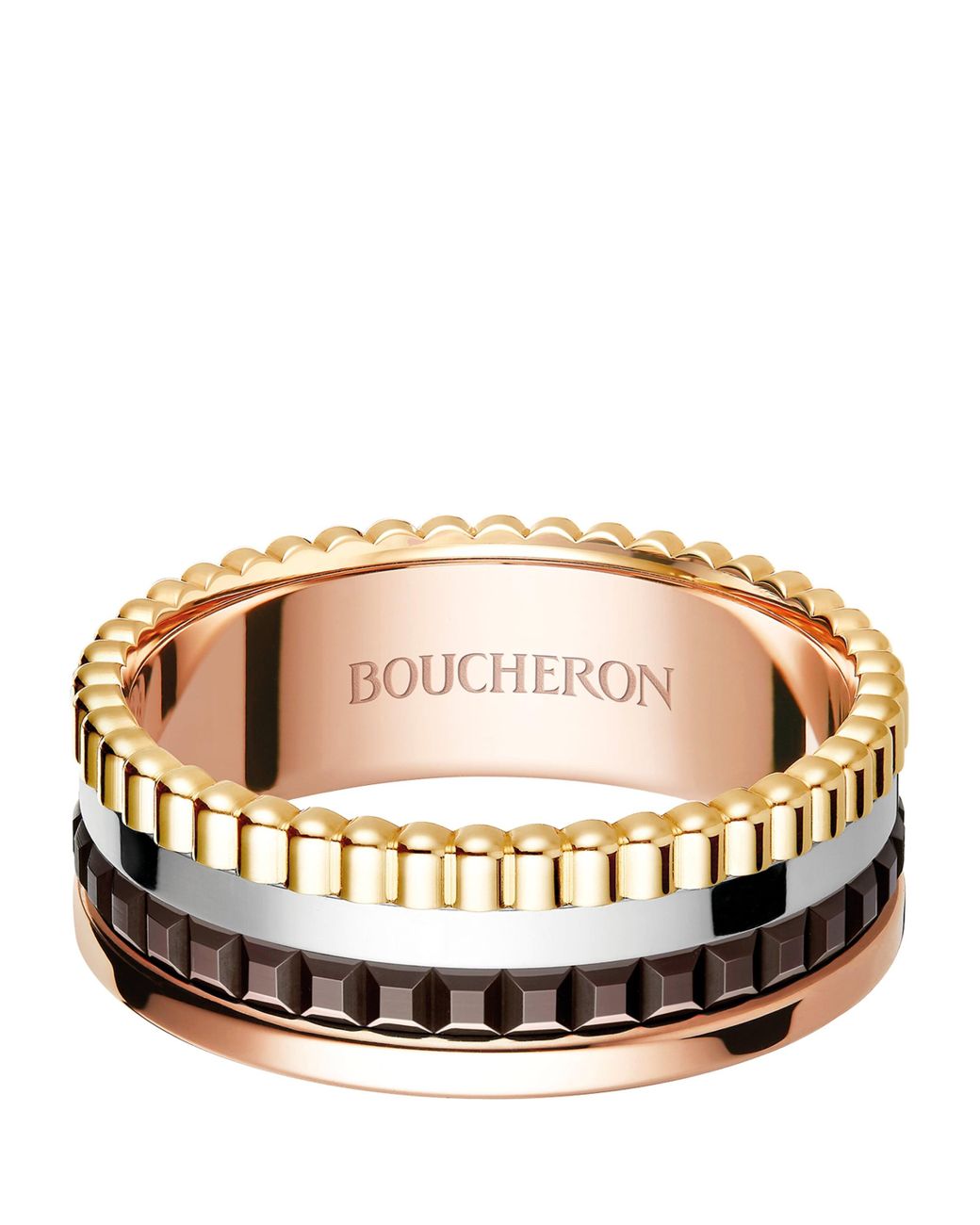 Boucheron Multicolor Mixed Quatre Classique Ring