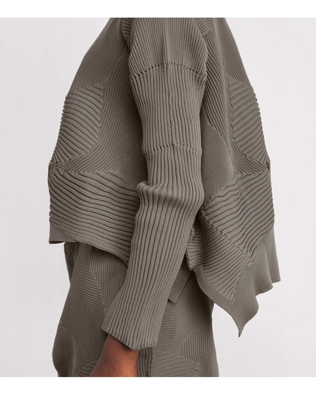 Issey Miyake Gray Kone Kone Sweater
