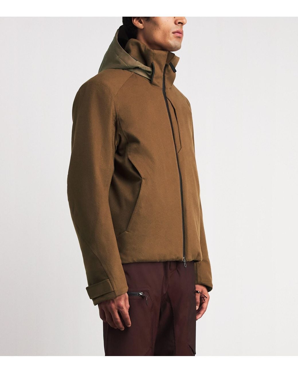 Sease Brown Cashmere Waterproof Balma 2.0 Ski Jacket for men