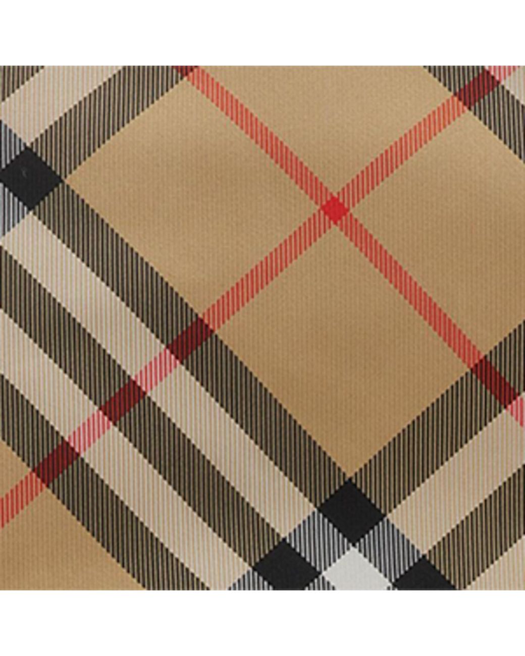 Burberry Brown Small Check Backpack for men