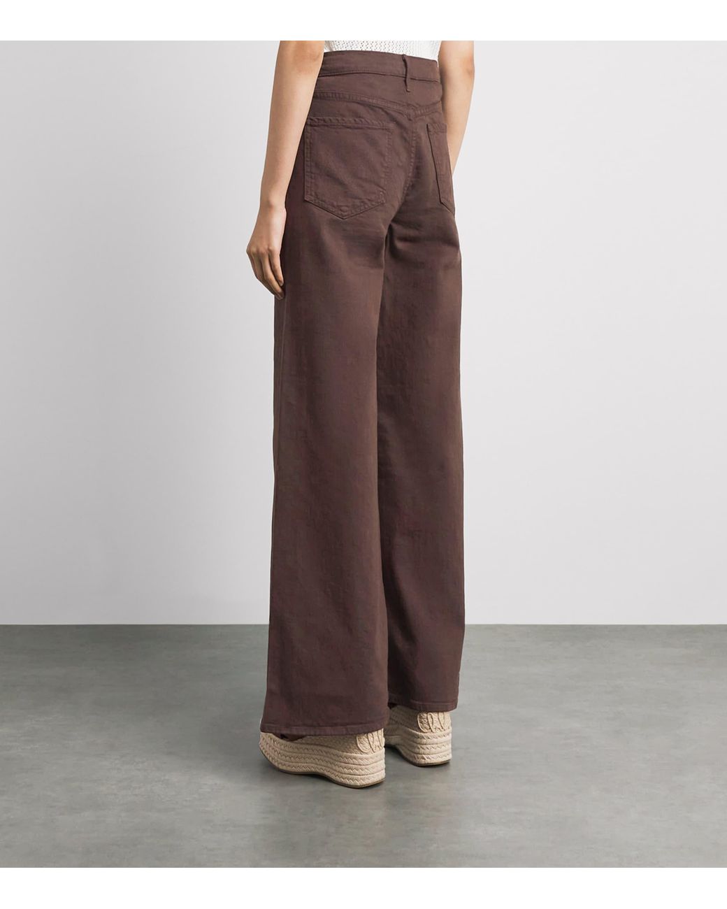 Mother Brown The Undercover Sneak Jeans