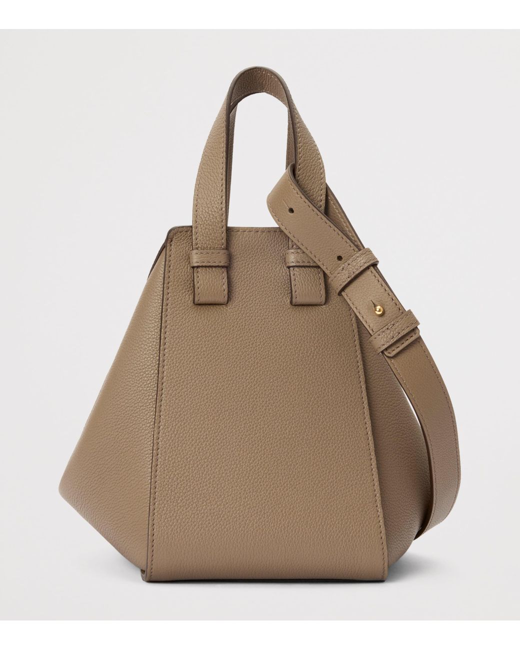 Loewe Brown Leather Hammock Top-Handle Bag