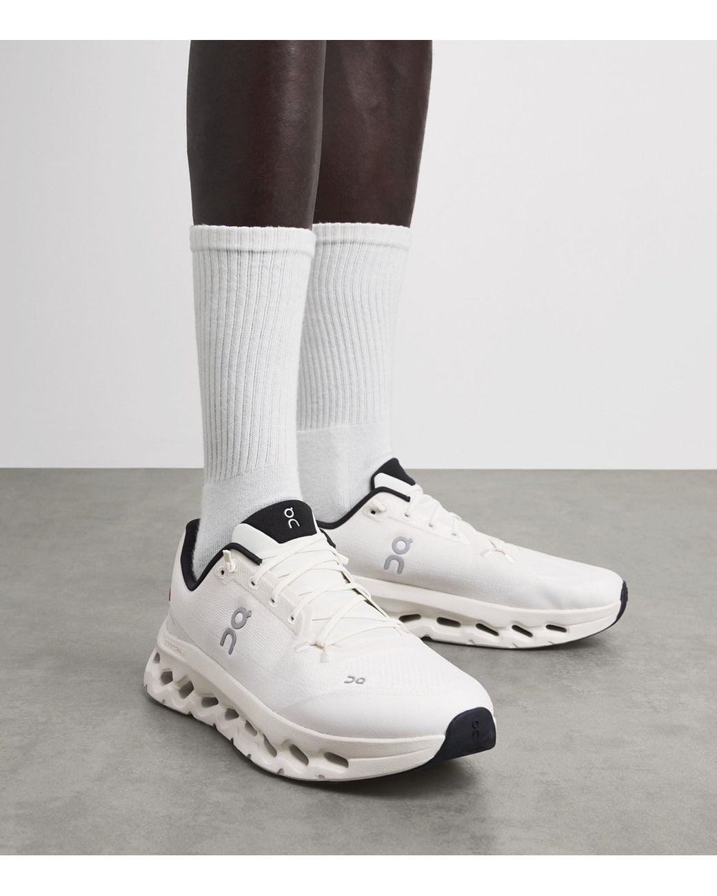 On Shoes White Cloudtilt Trainers for men