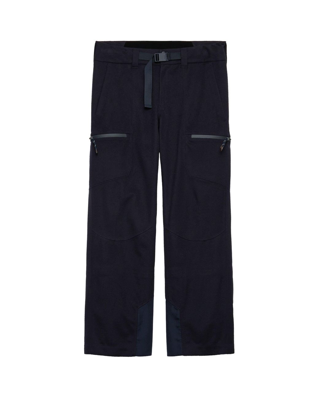 Prada Blue Cashmere Technical Trousers for men