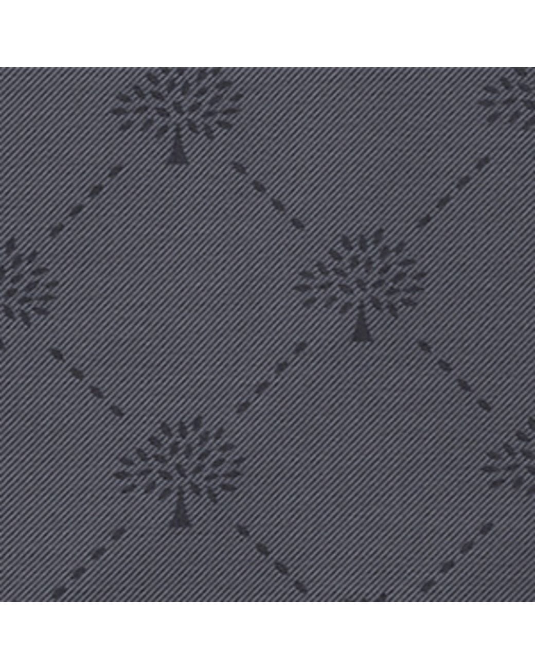 Mulberry Blue Cotton Diamond Tree Square Scarf