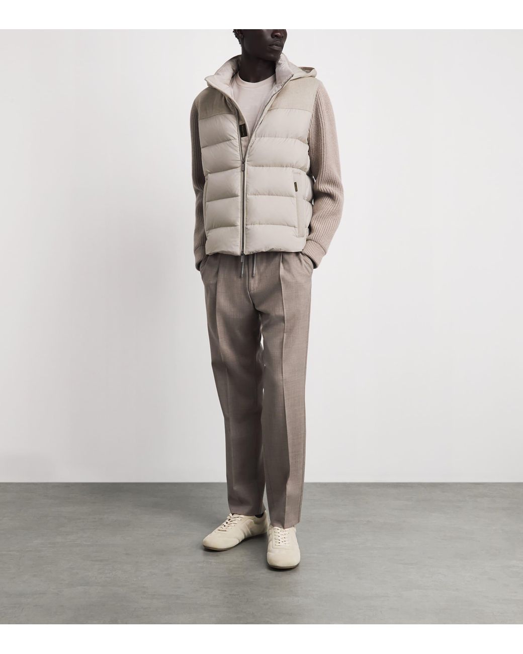 Moorer Natural Down Allori Hybrid Jacket for men