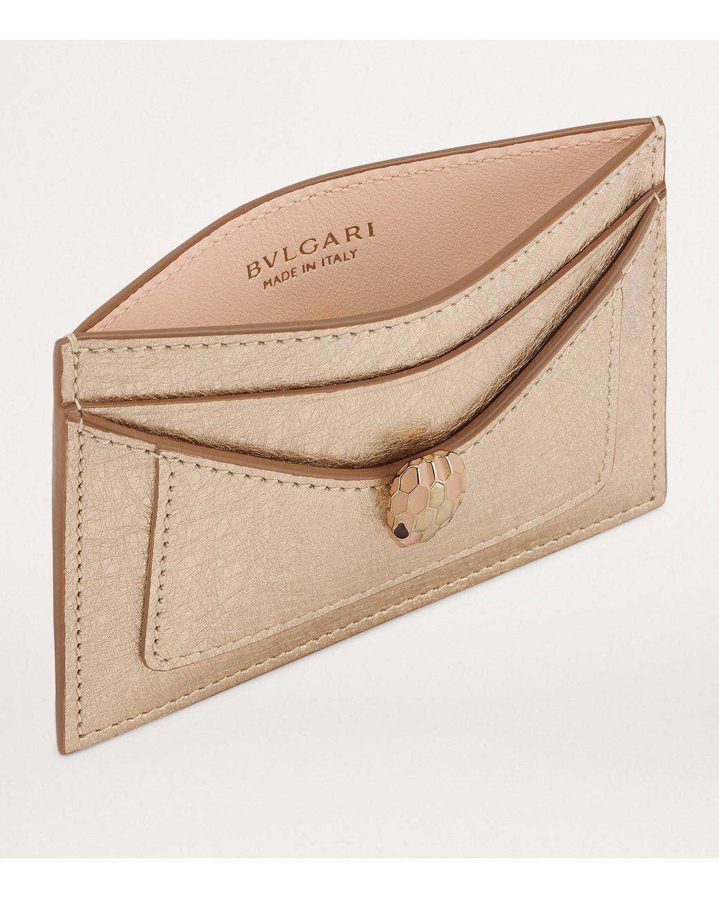 BVLGARI Natural Serpenti Forever Card Holder
