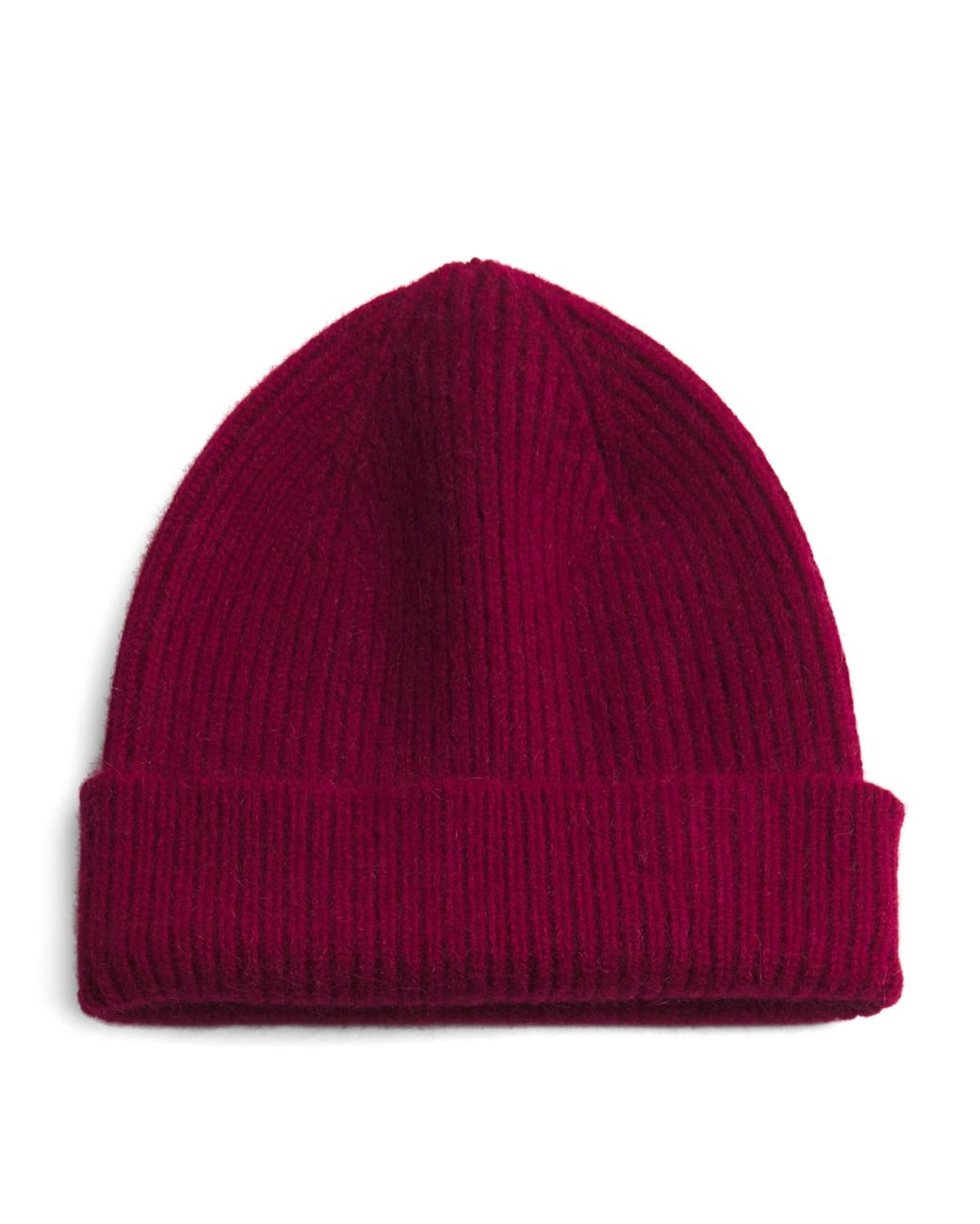 Le Bonnet Red Lambswool-Caregora Classic Beanie