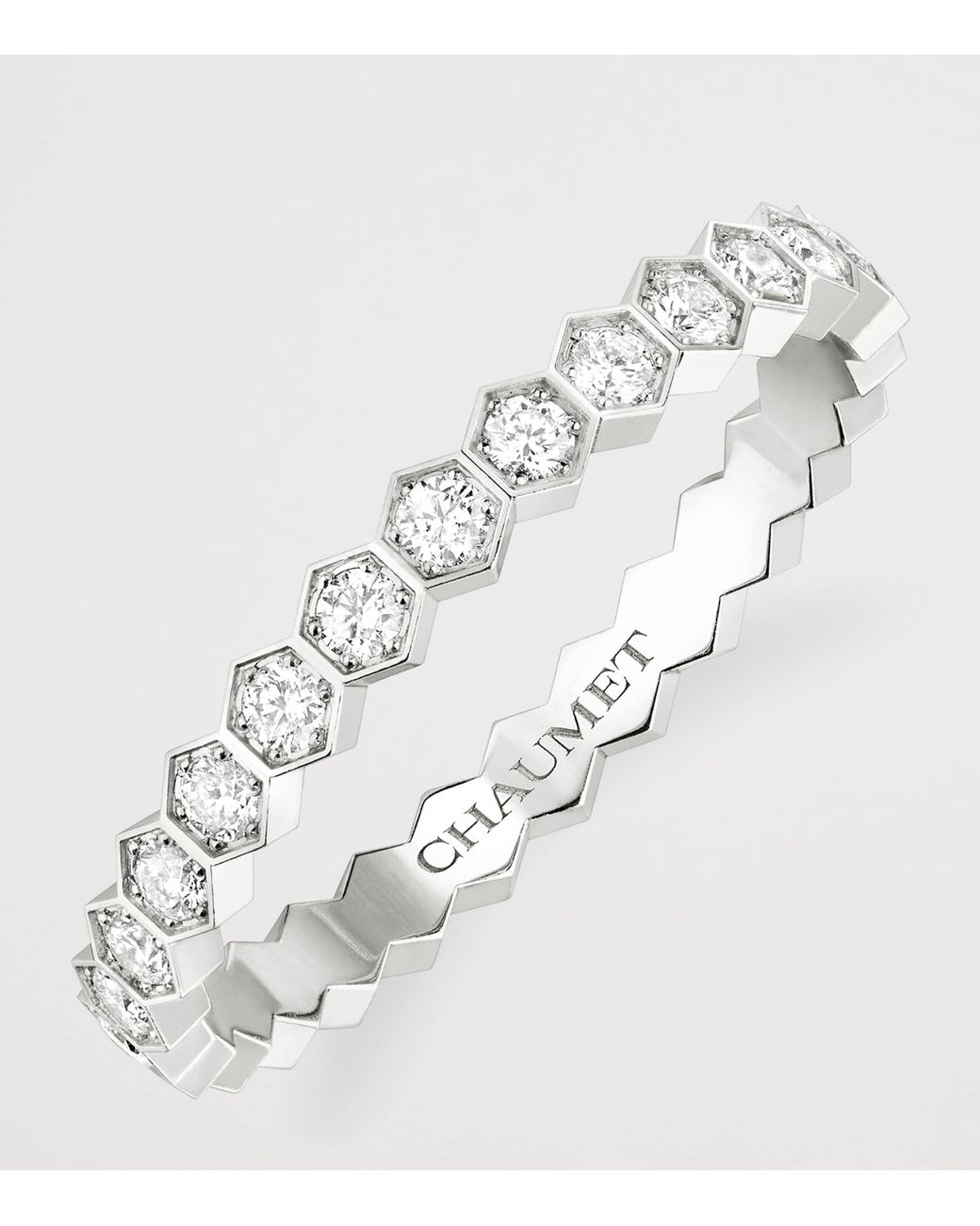 Chaumet White And Diamond Bee De Ring