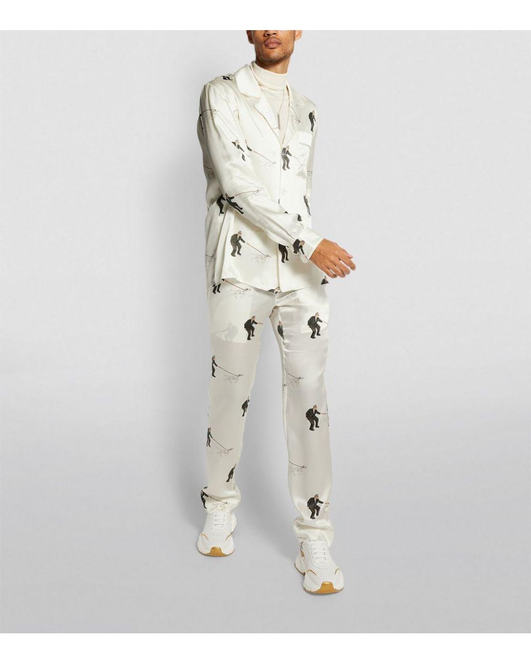 CASABLANCA Walking The Dalmatian Pyjama Set in White for Men Lyst