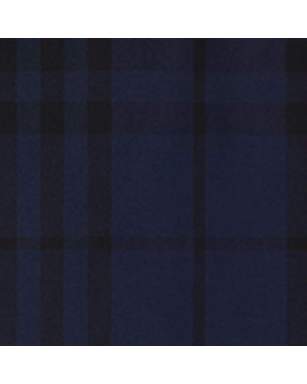 Burberry Blue Cotton Check Shirt for men