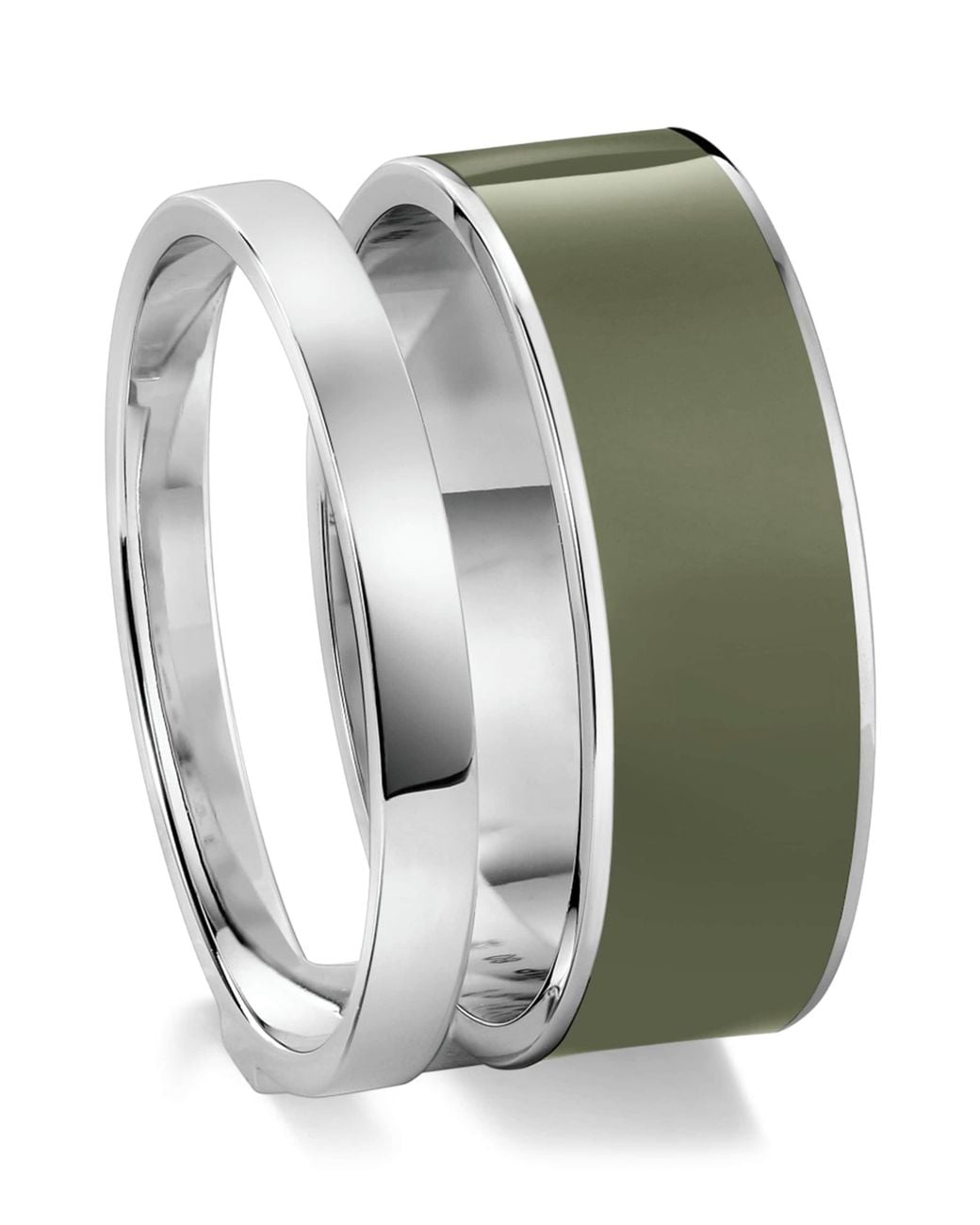 Repossi Green 2-Band Berbere Ring