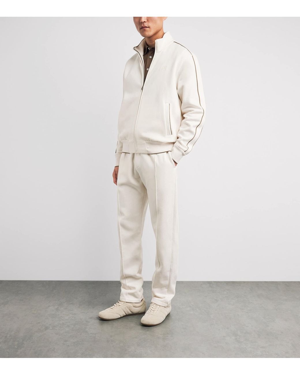 Ralph Lauren White X Wimbledon Cotton-Cashmere Sweatpants for men
