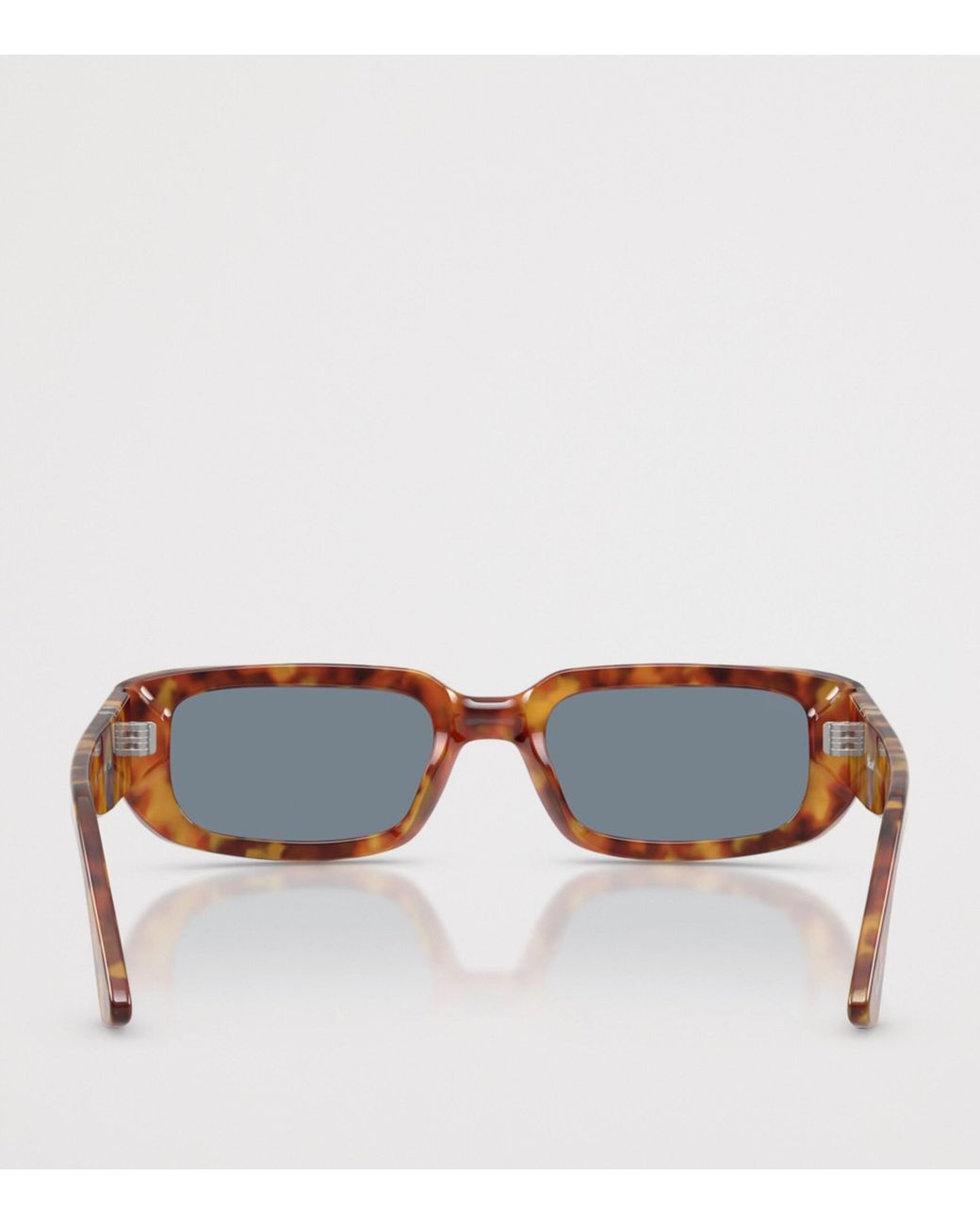 Persol Blue Tortoiseshell Mel Pillow Sunglasses