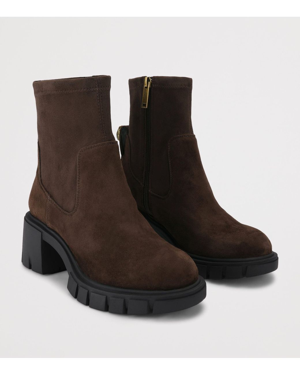 Kurt Geiger Brown Suede Clarence Ankle Boots 60