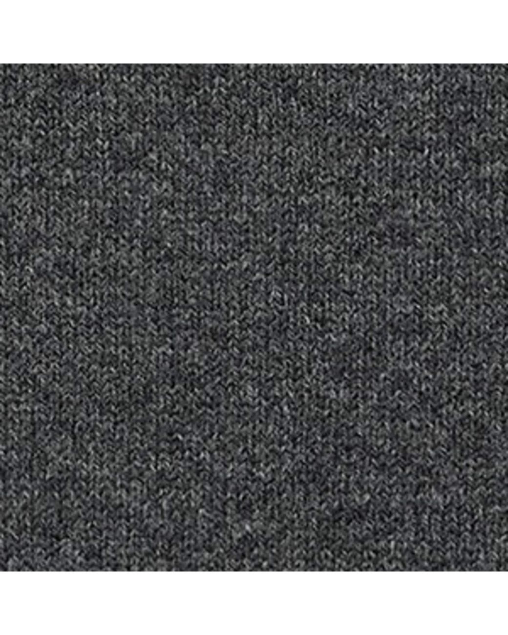 Prada Gray Wool-Cashmere Embellished Sweater