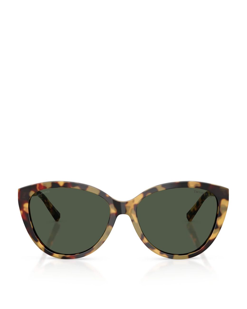 Tiffany & Co Green Acetate Cat Eye Tf4251 Sunglasses