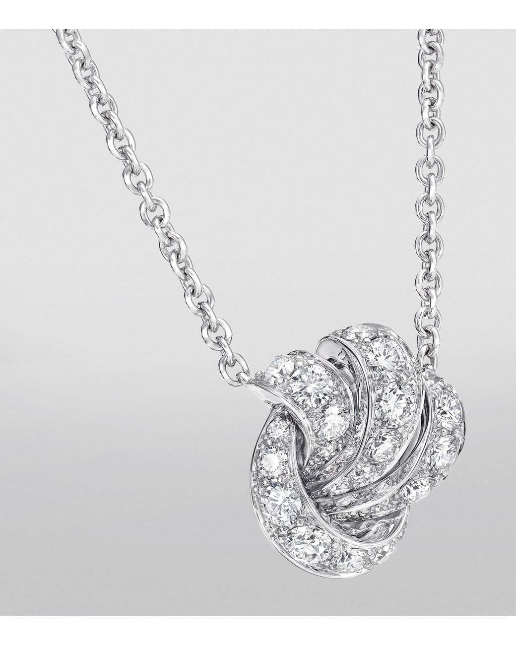 Graff Metallic And Diamond Tilda's Bow Necklace